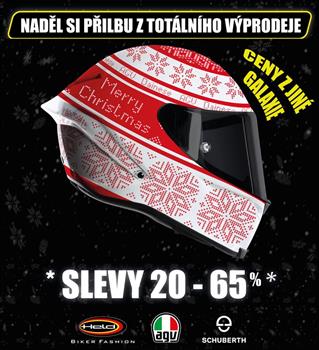 Přilby na moto za ceny z jiné galaxie