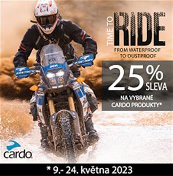 Květnová sleva na interkomy Cardo